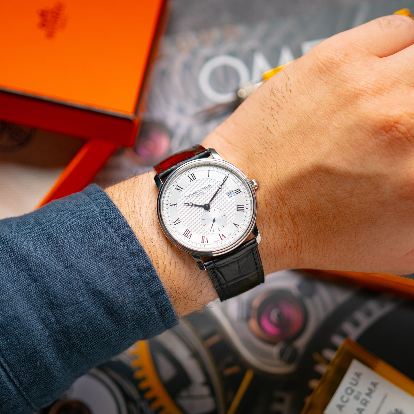 Frederique Constant Slimline Quartz Small Seconds 39mm