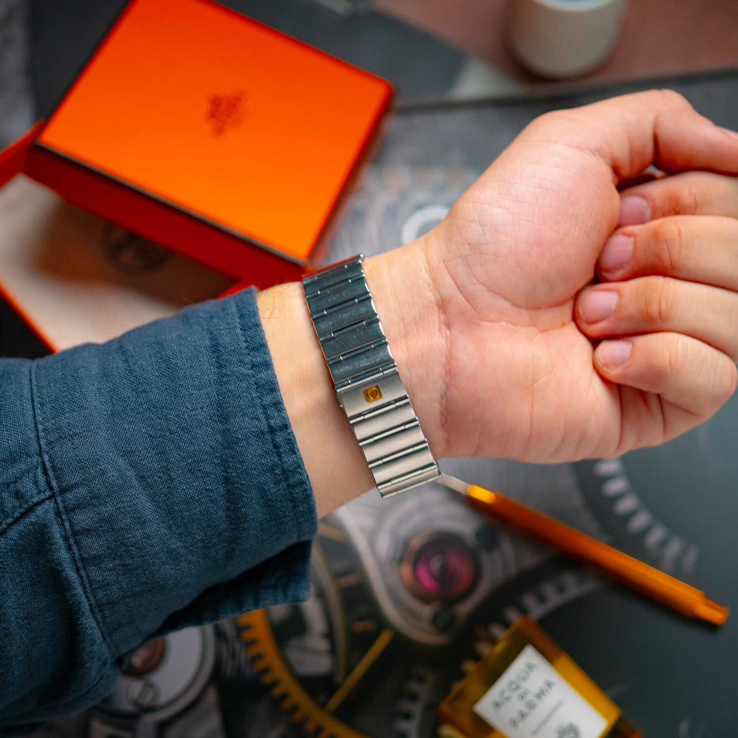 Omega Constellation Double Eagle Quartz Chronograph 38mm