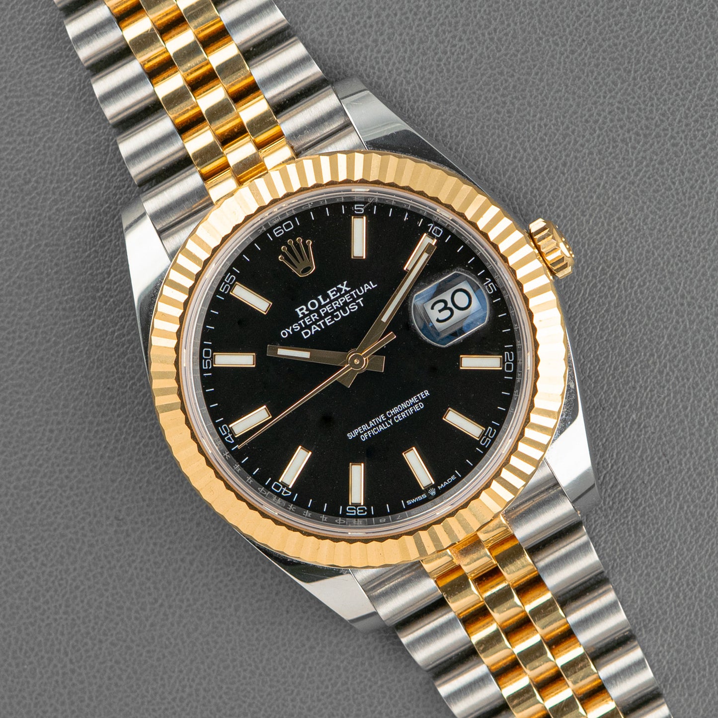 Rolex Datejust 126333 Automatic Date Steel & Gold 41mm