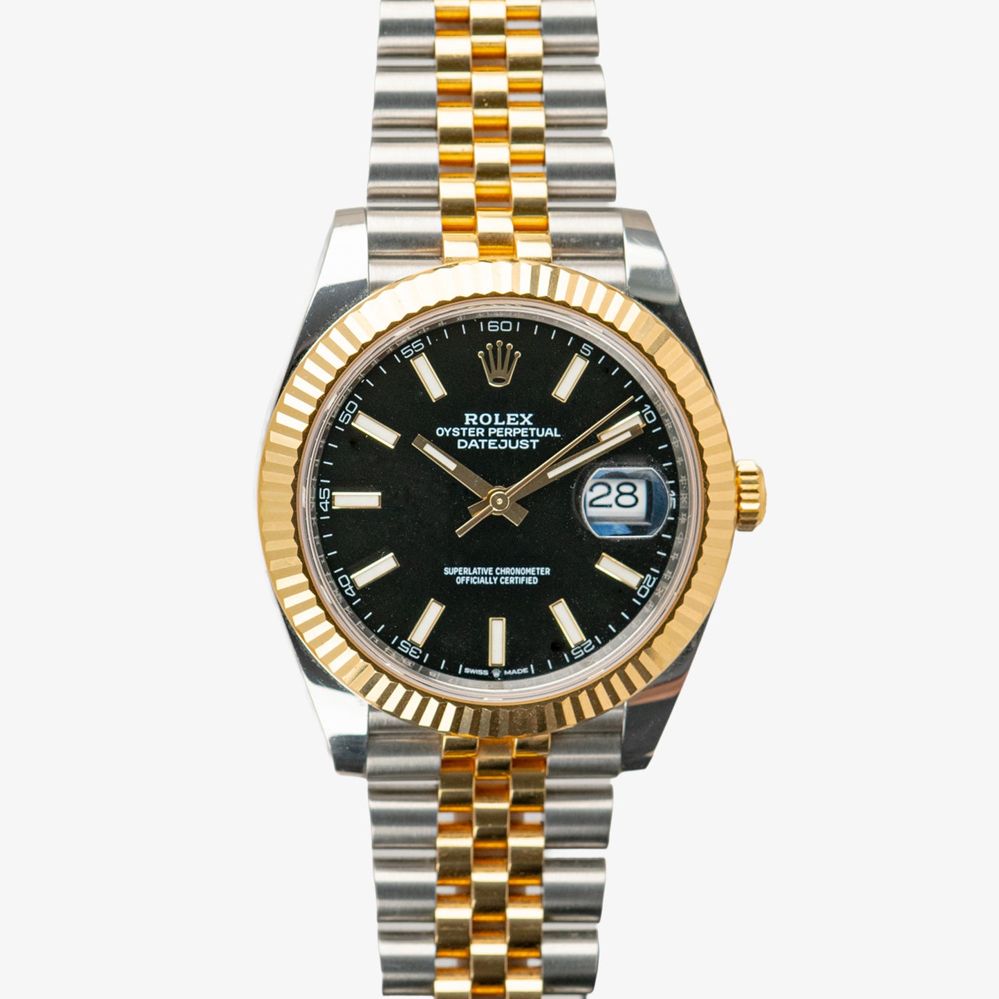 Rolex Datejust 126333 Automatic Date Steel & Gold 41mm
