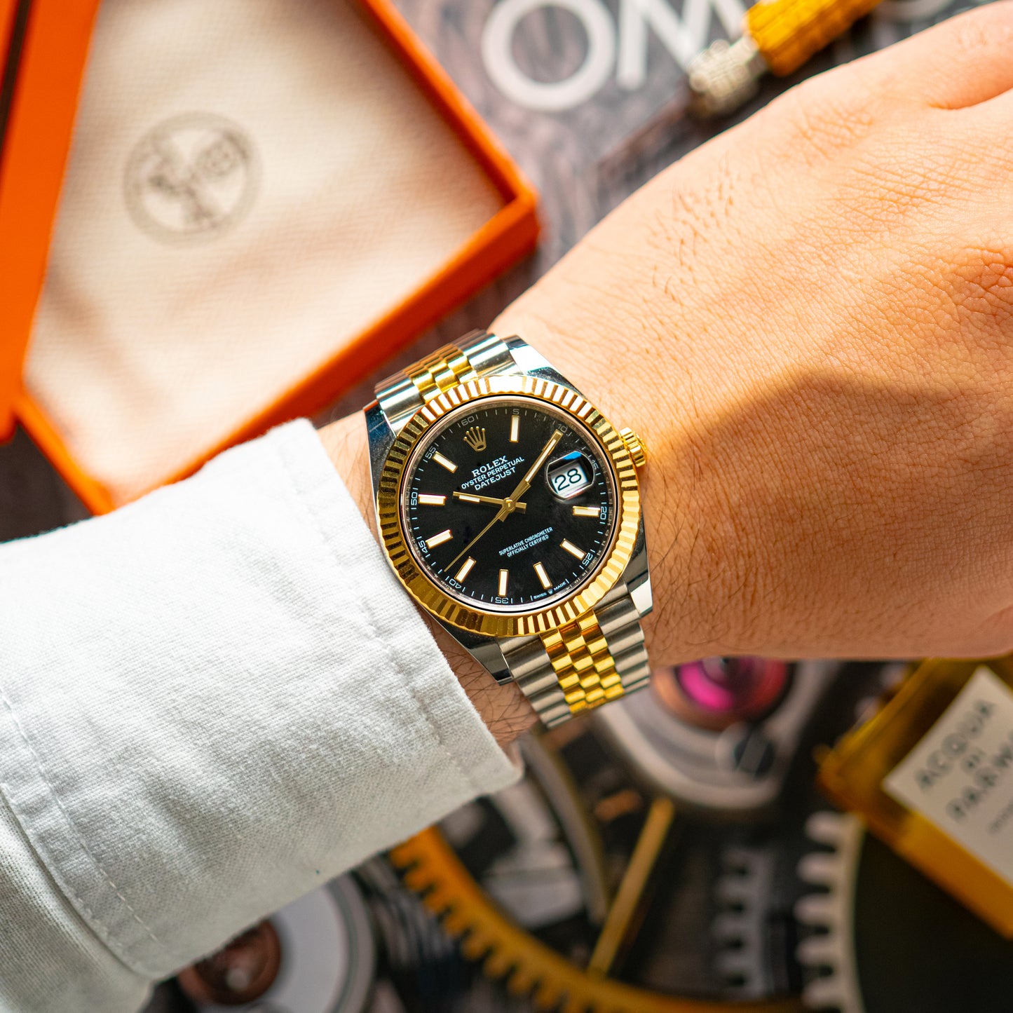 Rolex Datejust 126333 Automatic Date Steel & Gold 41mm