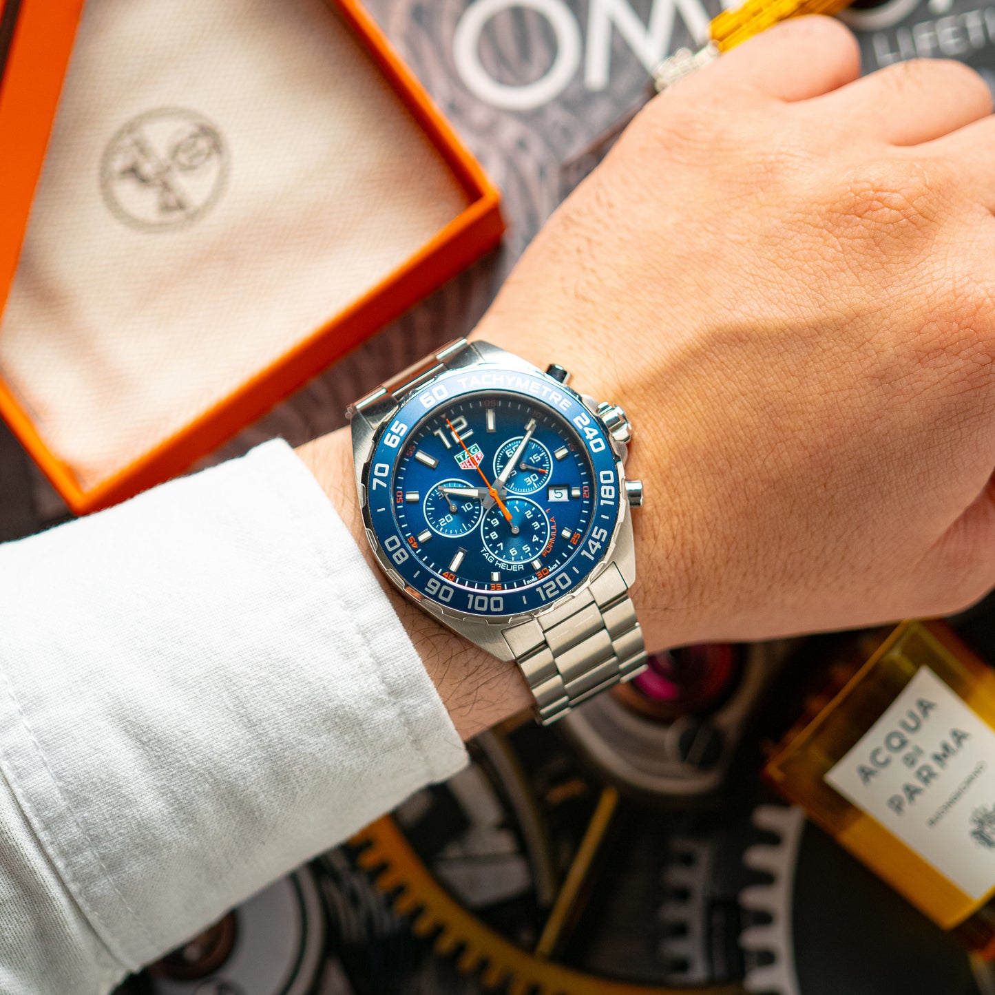 TAG Heuer Formula 1 Chronograph Blue Quartz 43mm