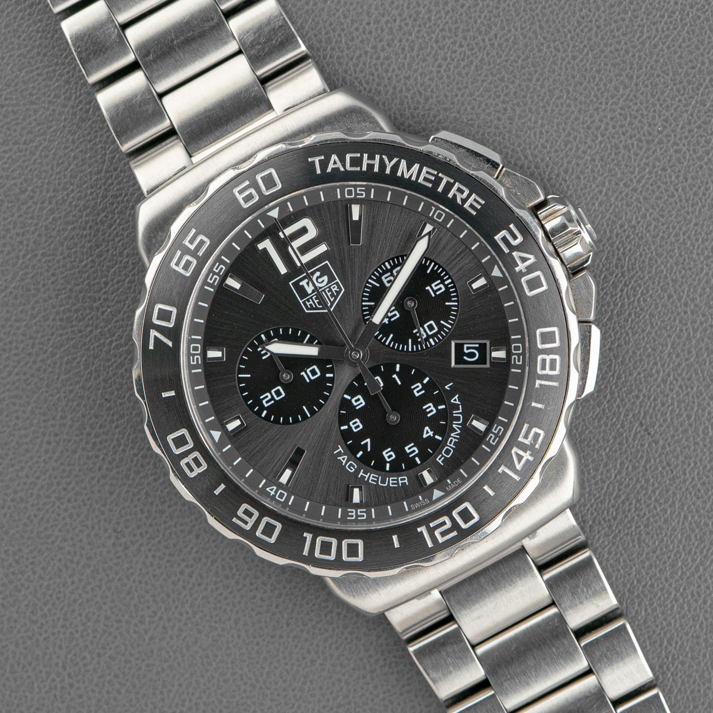 TAG Heuer Formula 1 Chronograph Black Dial Quartz 42mm