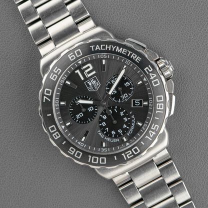 TAG Heuer Formula 1 Chronograph Black Dial Quartz 42mm