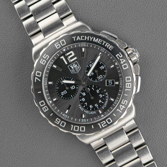 TAG Heuer Formula 1 Chronograph Black Dial Quartz 42mm