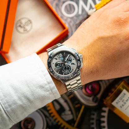 TAG Heuer Formula 1 Chronograph Black Dial Quartz 42mm