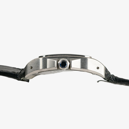 Cartier Santos 100 Automatic Silver Dial Steel 38mm