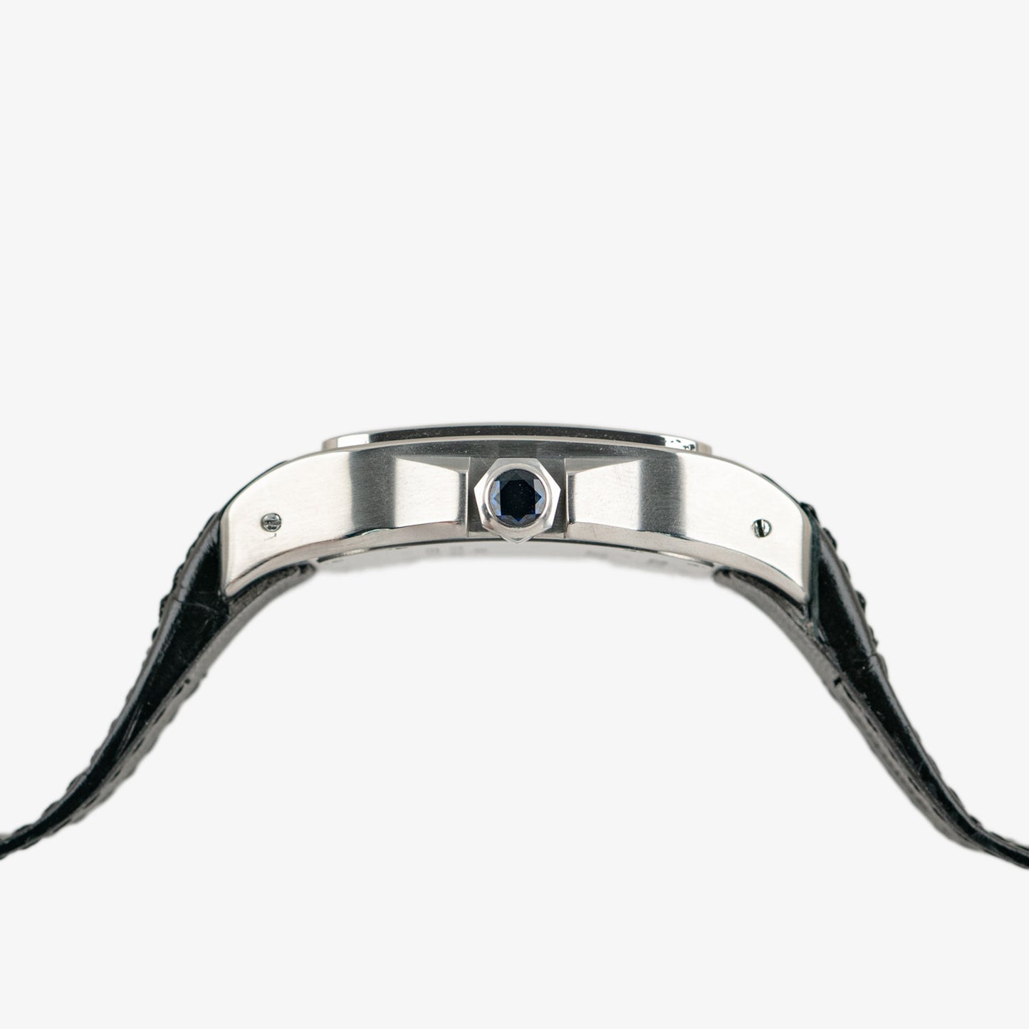 Cartier Santos 100 Automatic Silver Dial Steel 38mm