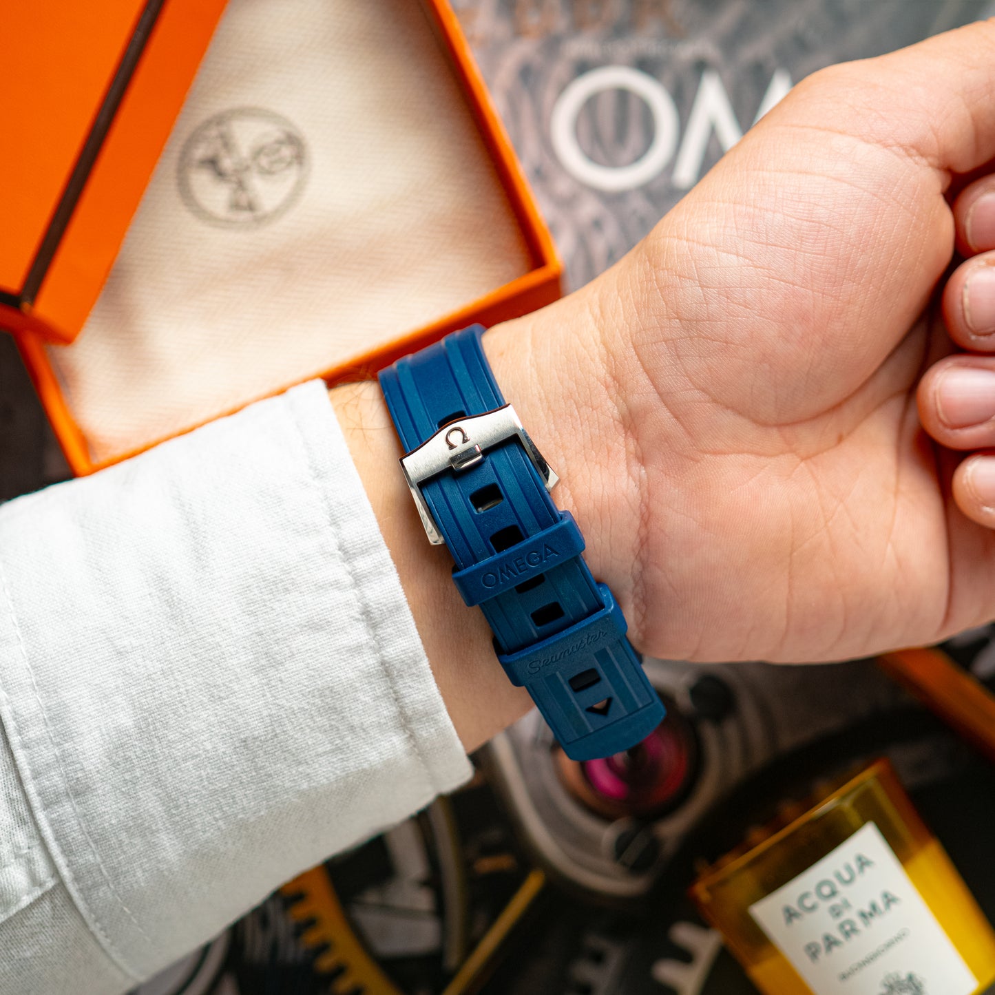 Omega Seamaster Diver 300M Co-Axial Master Chronometer Grey 42mm