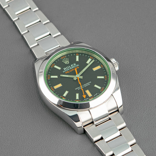 Rolex Milgauss 116400GV Automatic Green Sapphire 40mm