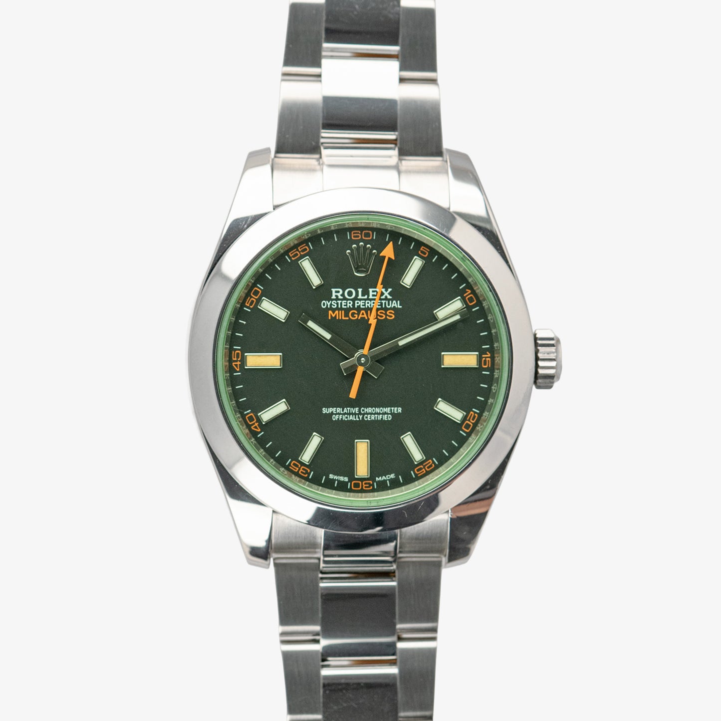 Rolex Milgauss 116400GV Automatic Green Sapphire 40mm