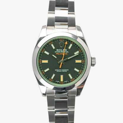 Rolex Milgauss 116400GV Automatic Green Sapphire 40mm
