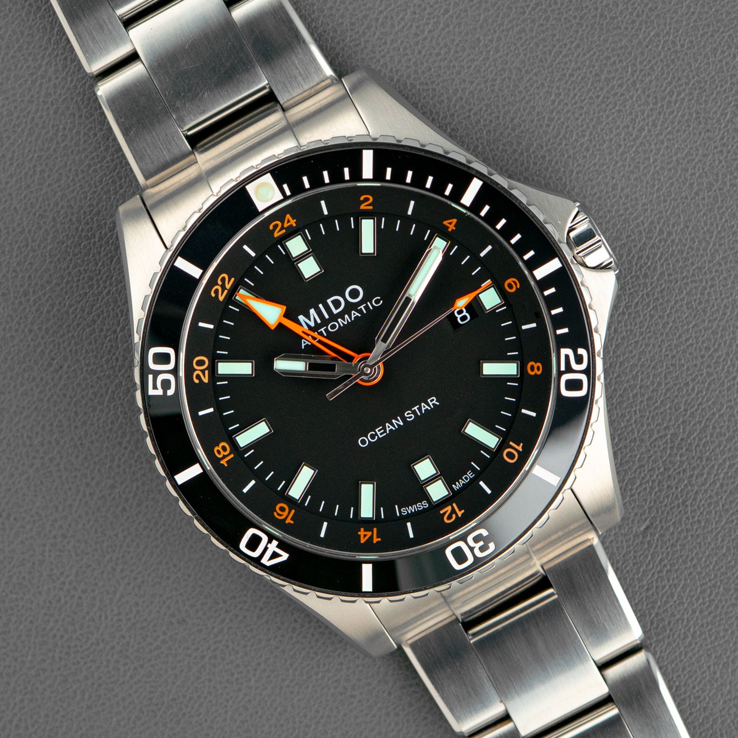 Mido Ocean Star GMT Automatic Black Dial 44mm