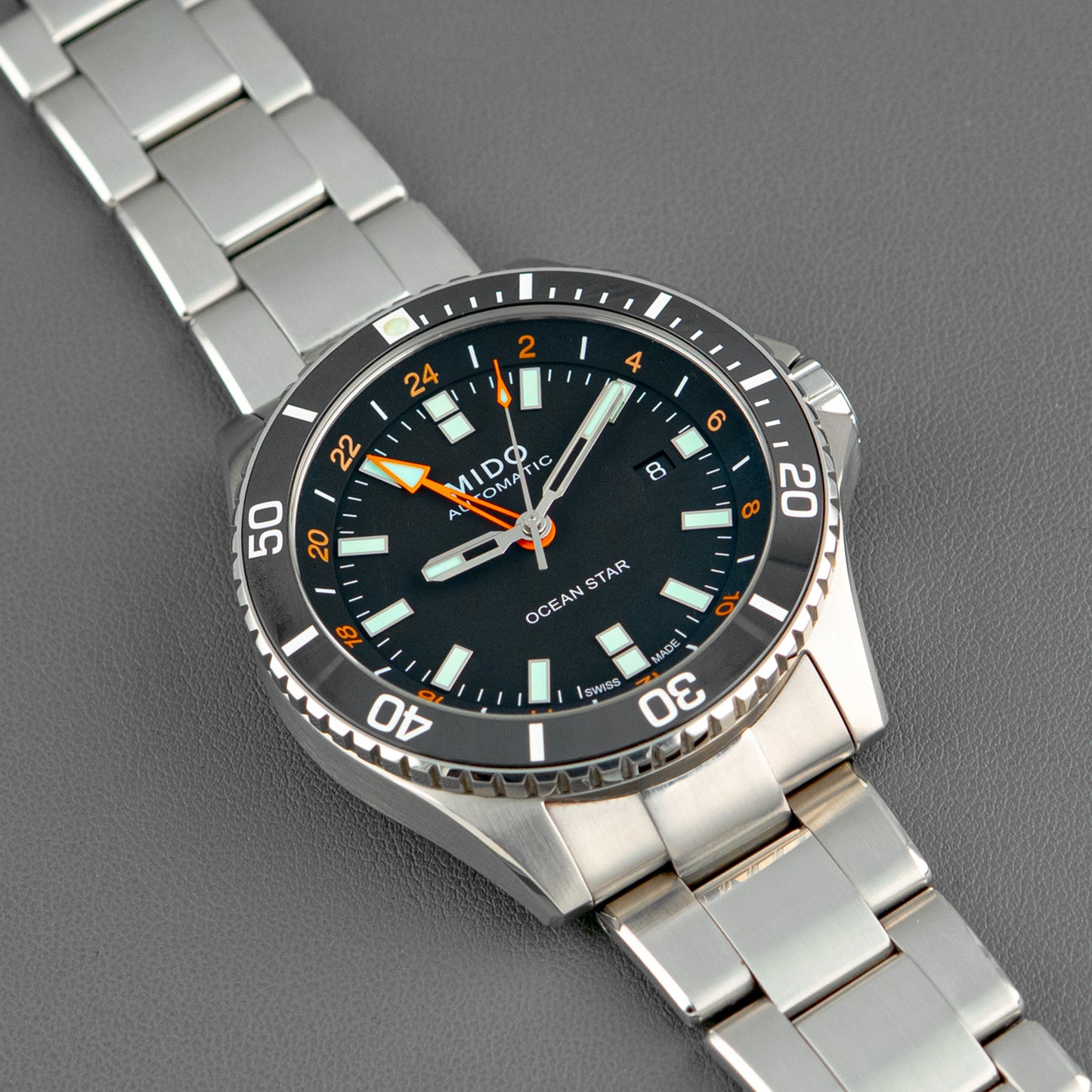Mido Ocean Star GMT Automatic Black Dial 44mm