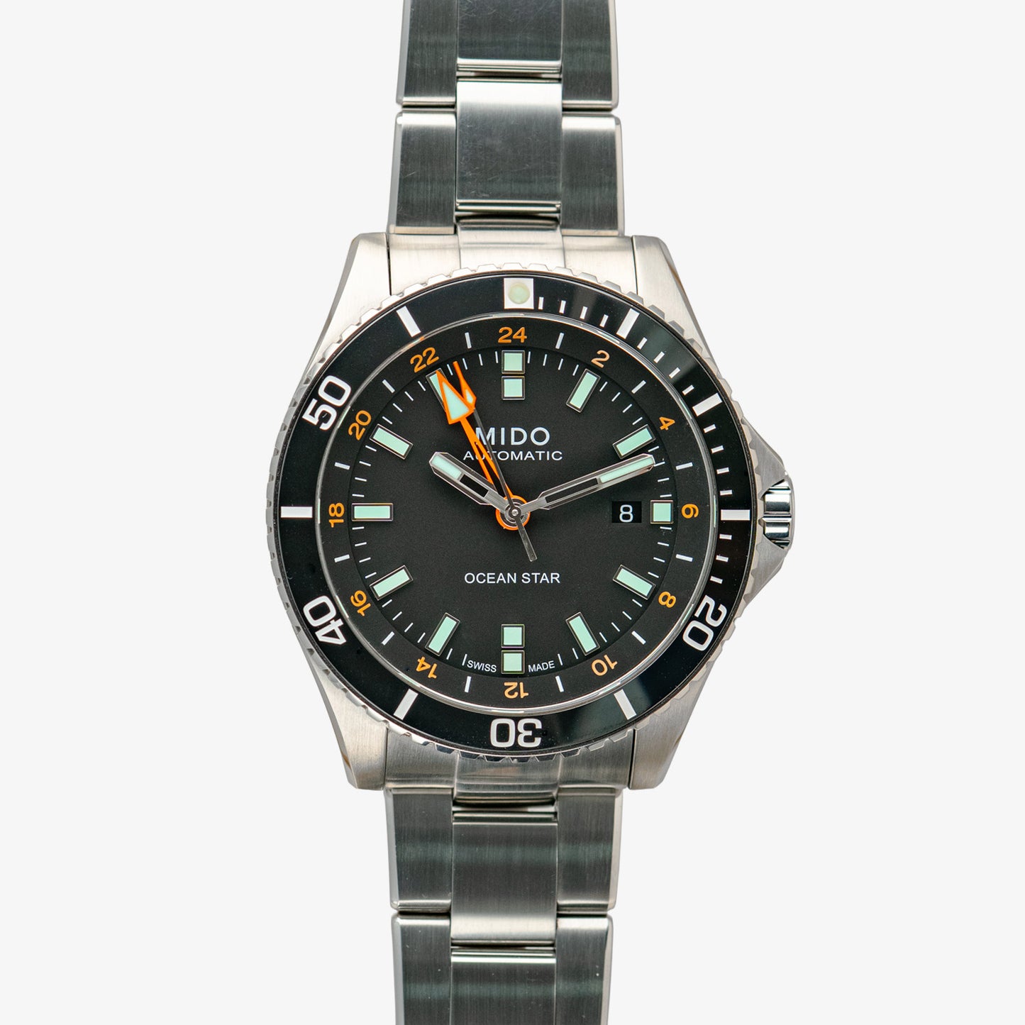Mido Ocean Star GMT Automatic Black Dial 44mm