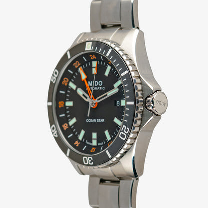 Mido Ocean Star GMT Automatic Black Dial 44mm