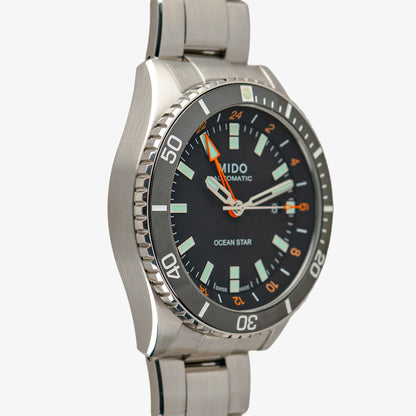 Mido Ocean Star GMT Automatic Black Dial 44mm
