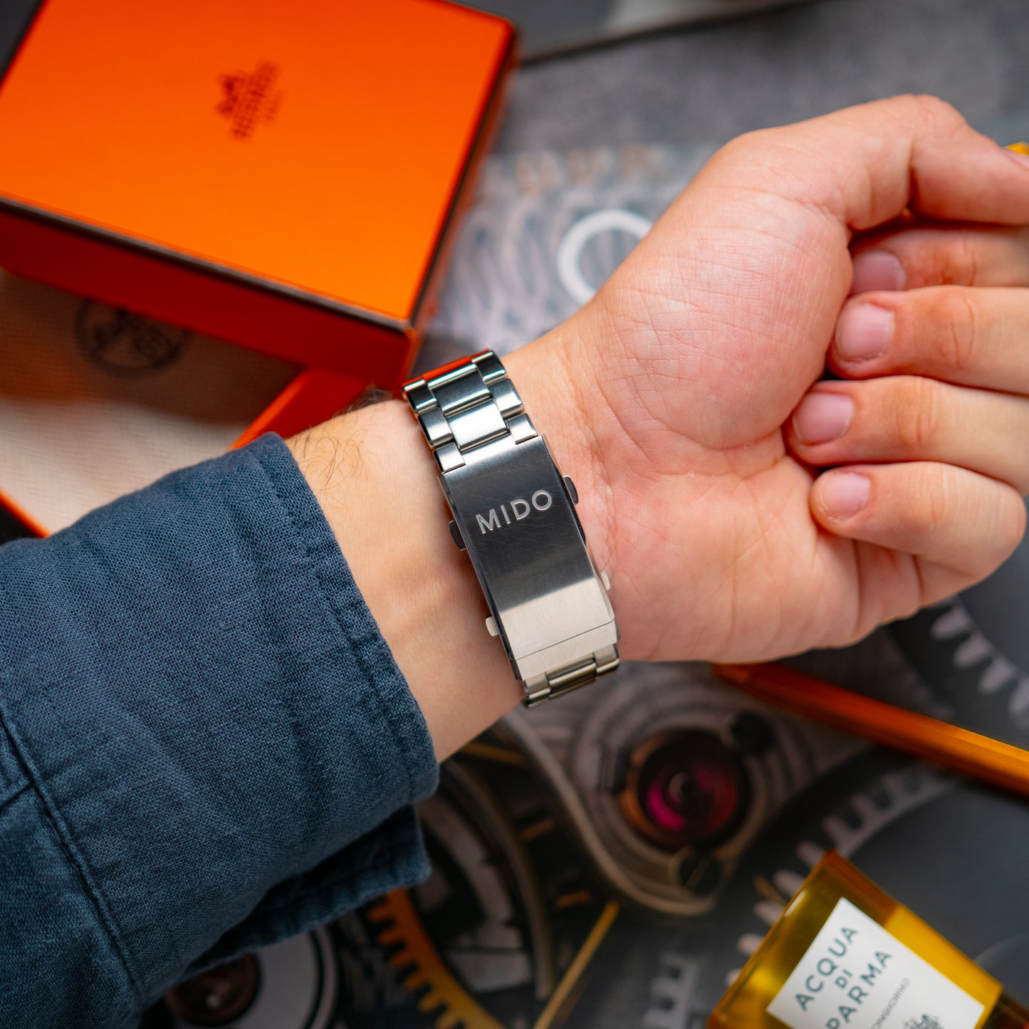 Mido Ocean Star GMT Automatic Black Dial 44mm