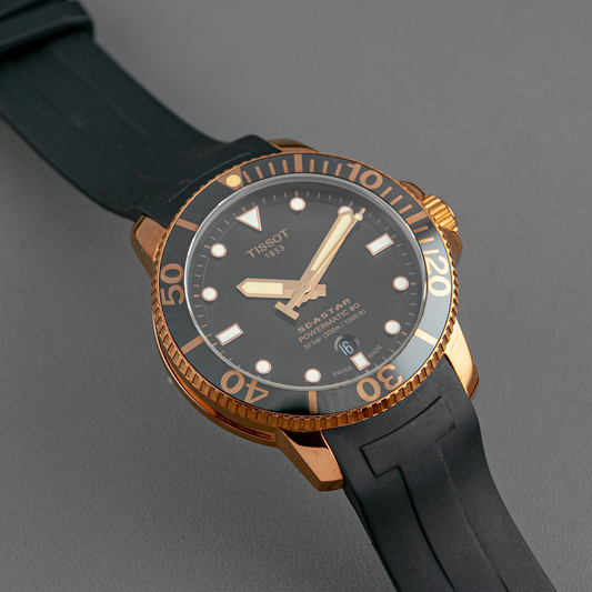 Tissot Seastar 1000 Powermatic 80 Black Dial 43mm