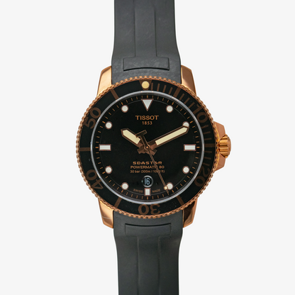 Tissot Seastar 1000 Powermatic 80 Black Dial 43mm