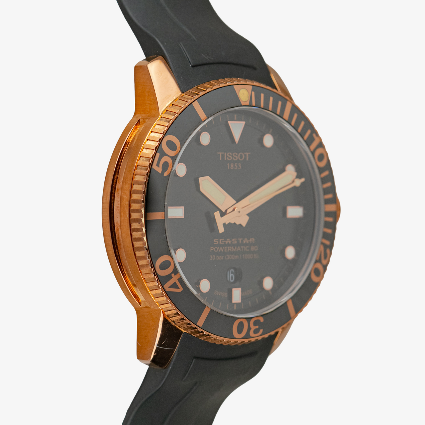 Tissot Seastar 1000 Powermatic 80 Black Dial 43mm