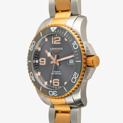 Longines HydroConquest Automatic Two-Tone Grey Dial 41mm