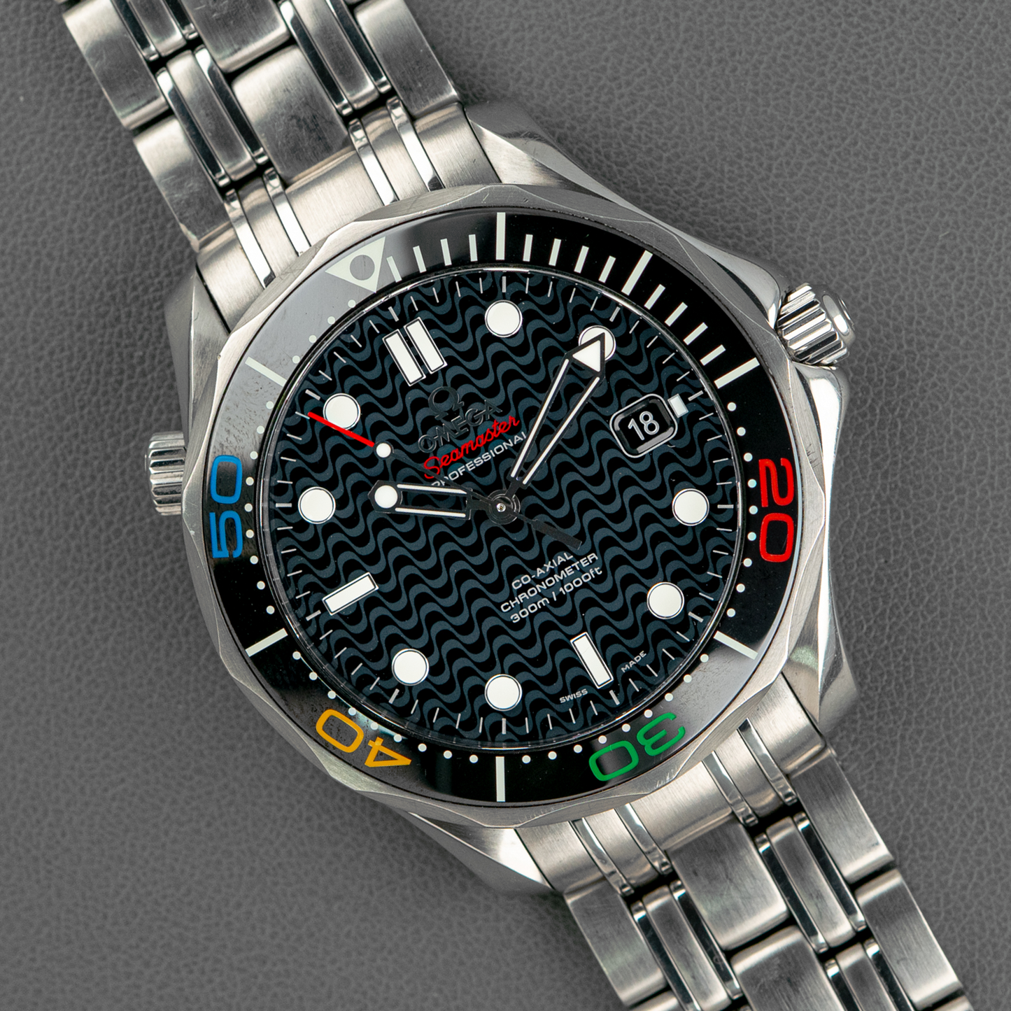 Omega Seamaster Diver 300M Rio 2016 LE Automatic 41mm