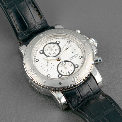 Montblanc Sport Automatic Chronograph Silver Dial 44mm