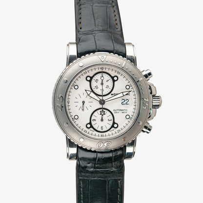 Montblanc Sport Automatic Chronograph Silver Dial 44mm