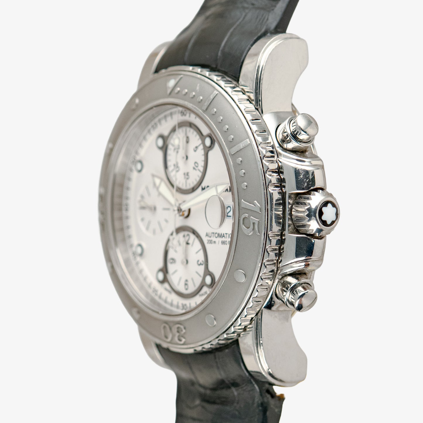 Montblanc Sport Automatic Chronograph Silver Dial 44mm