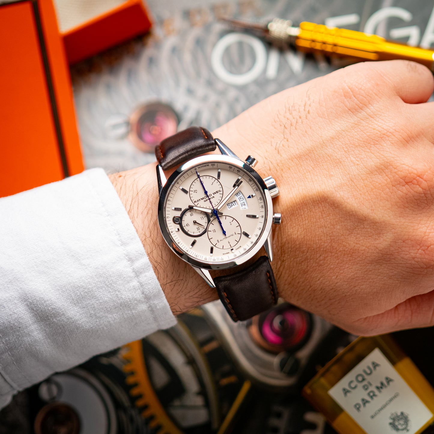 Raymond Weil Freelancer Chronograph Day-Date 42mm