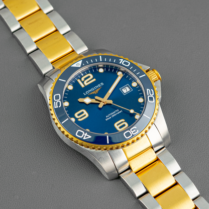 Longines HydroConquest Automatic Two-Tone Blue Dial 41mm