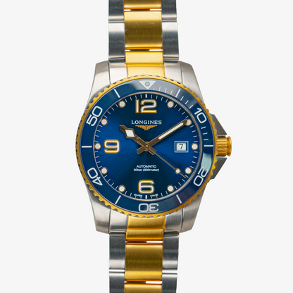 Longines HydroConquest Automatic Two-Tone Blue Dial 41mm