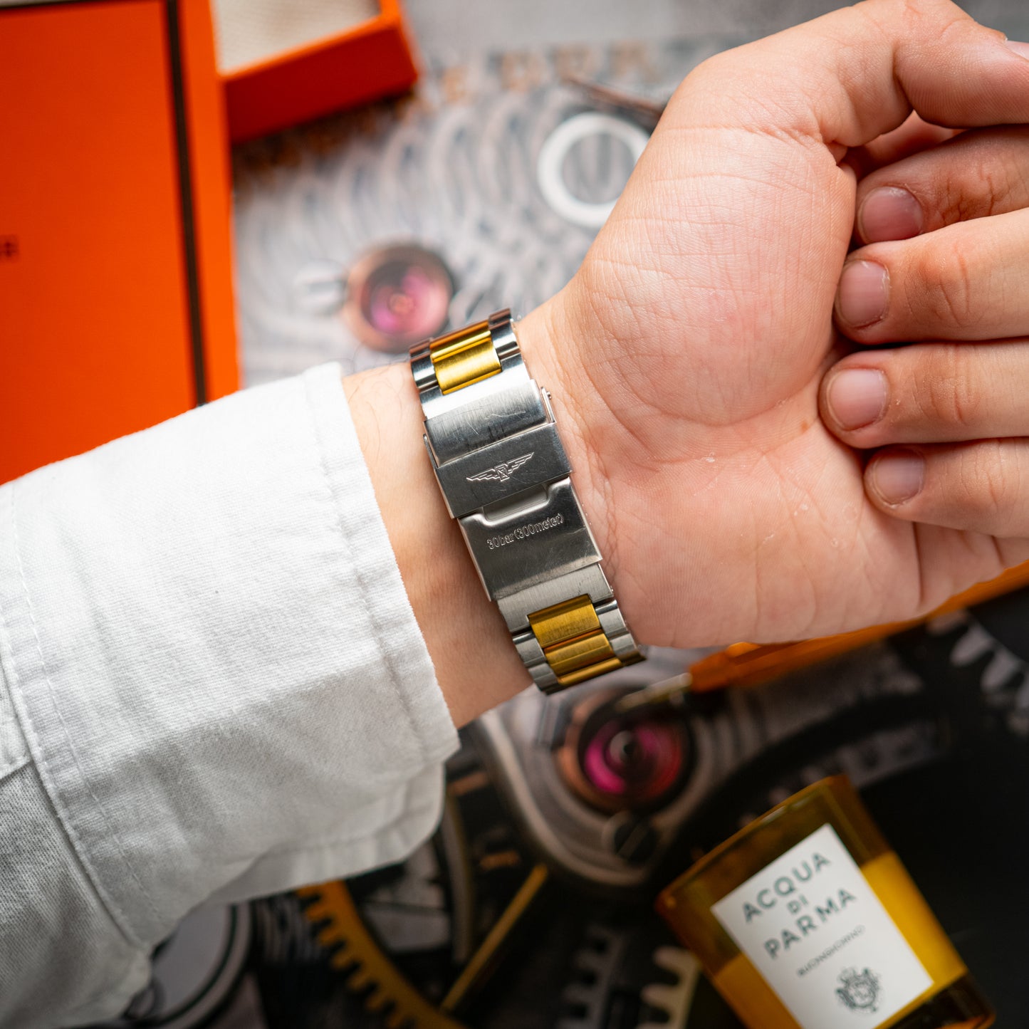 Longines HydroConquest Automatic Two-Tone Blue Dial 41mm