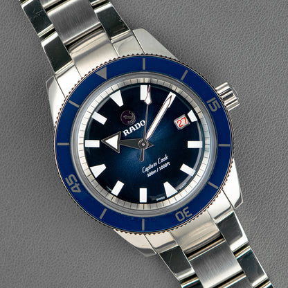 Rado Captain Cook Automatic Blue Dial 42mm