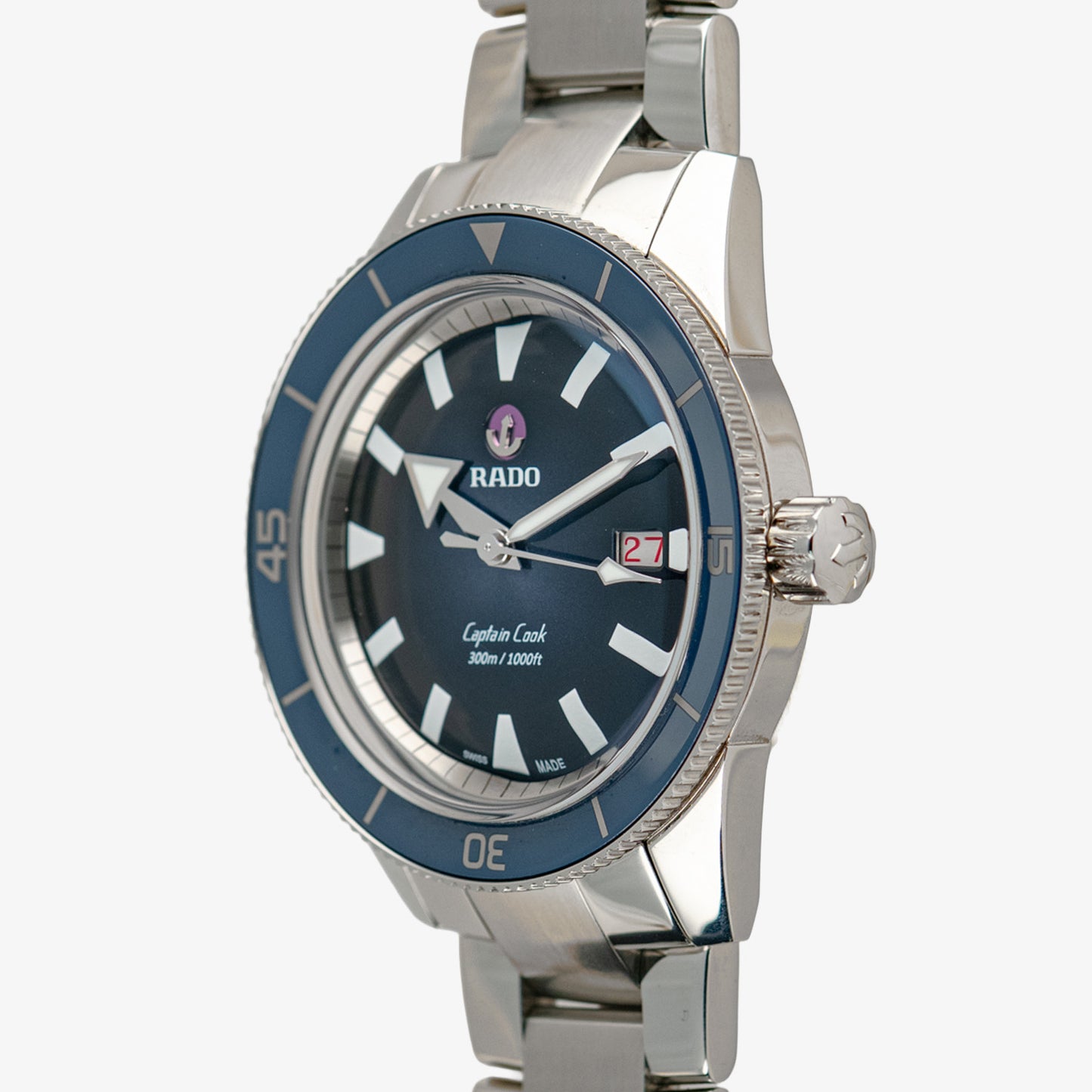 Rado Captain Cook Automatic Blue Dial 42mm
