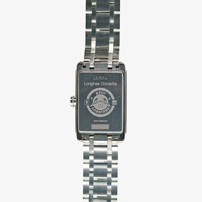 Longines DolceVita Quartz Date Silver Dial 28mm