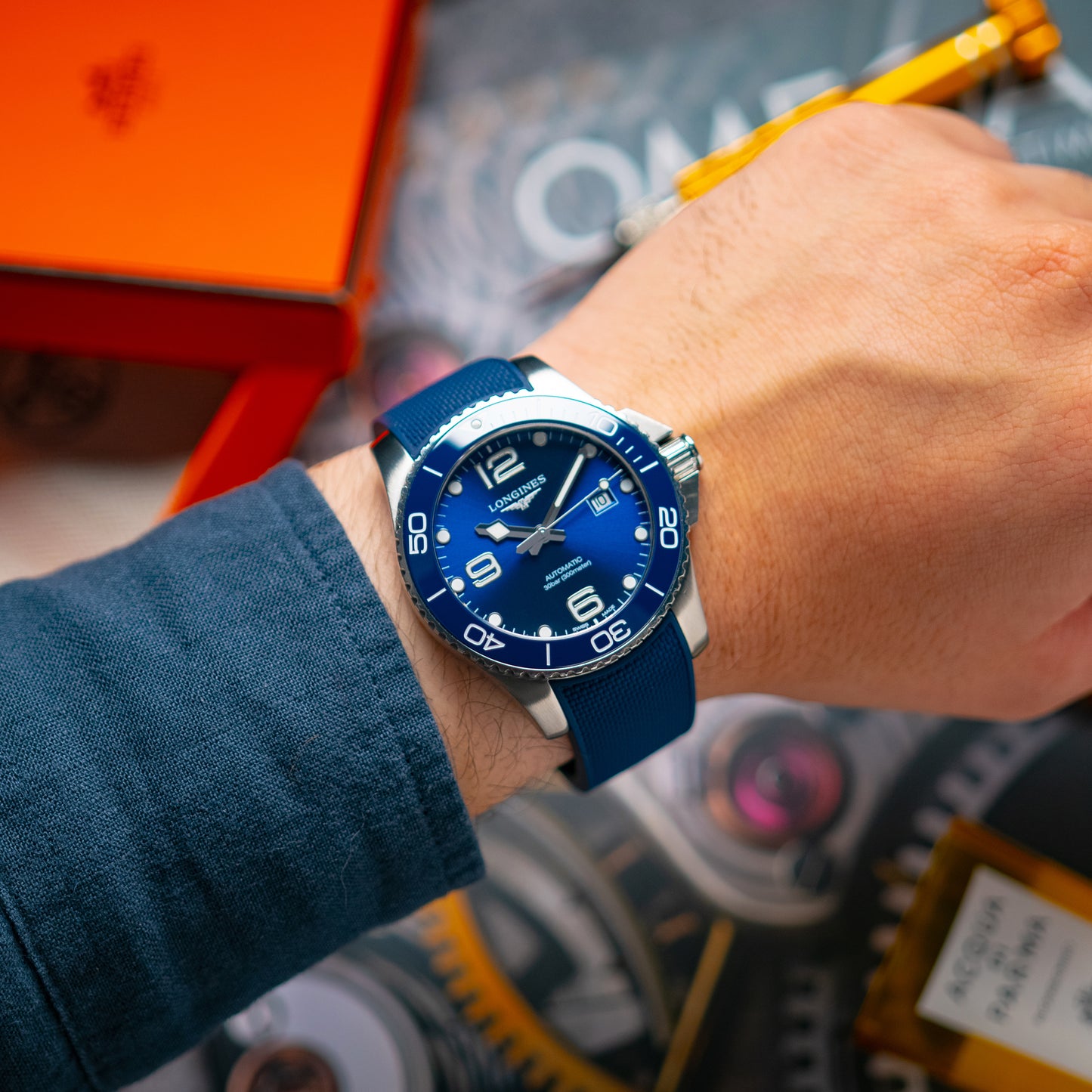 Longines HydroConquest Automatic Blue Dial 43mm