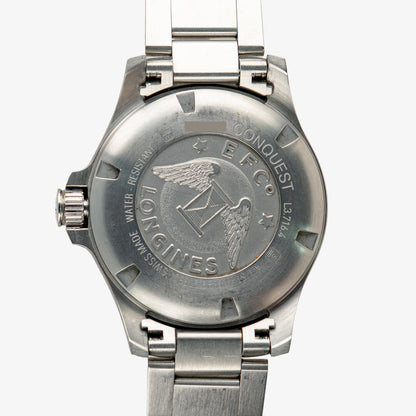 Longines Conquest V.H.P. Quartz Date Blue Dial 41mm
