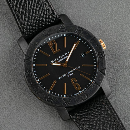 Bvlgari Bvlgari Carbongold Automatic Black 40mm