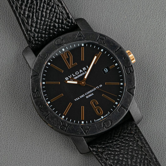 Bvlgari Bvlgari Carbongold Automatic Black 40mm