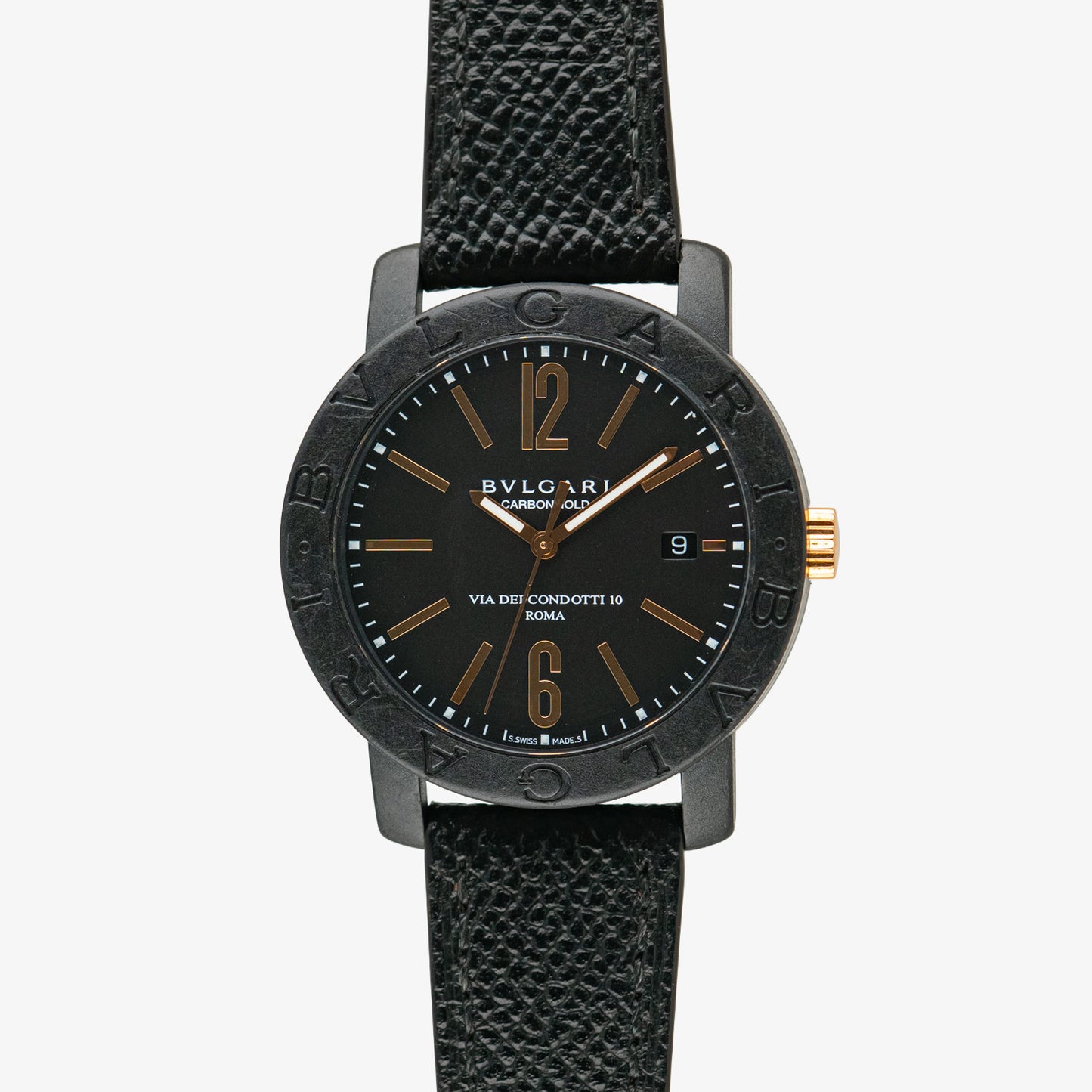 Bvlgari Bvlgari Carbongold Automatic Black 40mm