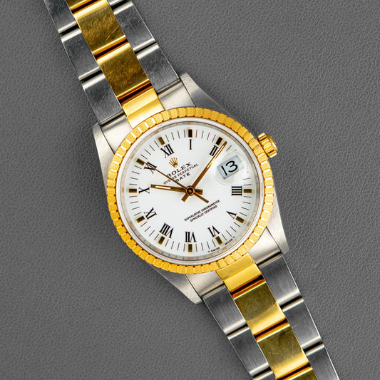 Rolex Oyster Perpetual Date 15223 Steel & Yellow Gold 34mm