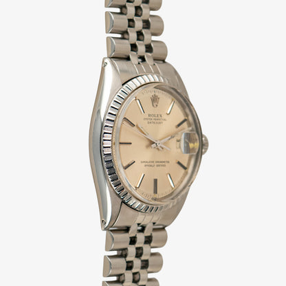 Rolex Datejust 1601 Automatic Silver Pie-Pan Dial 36mm