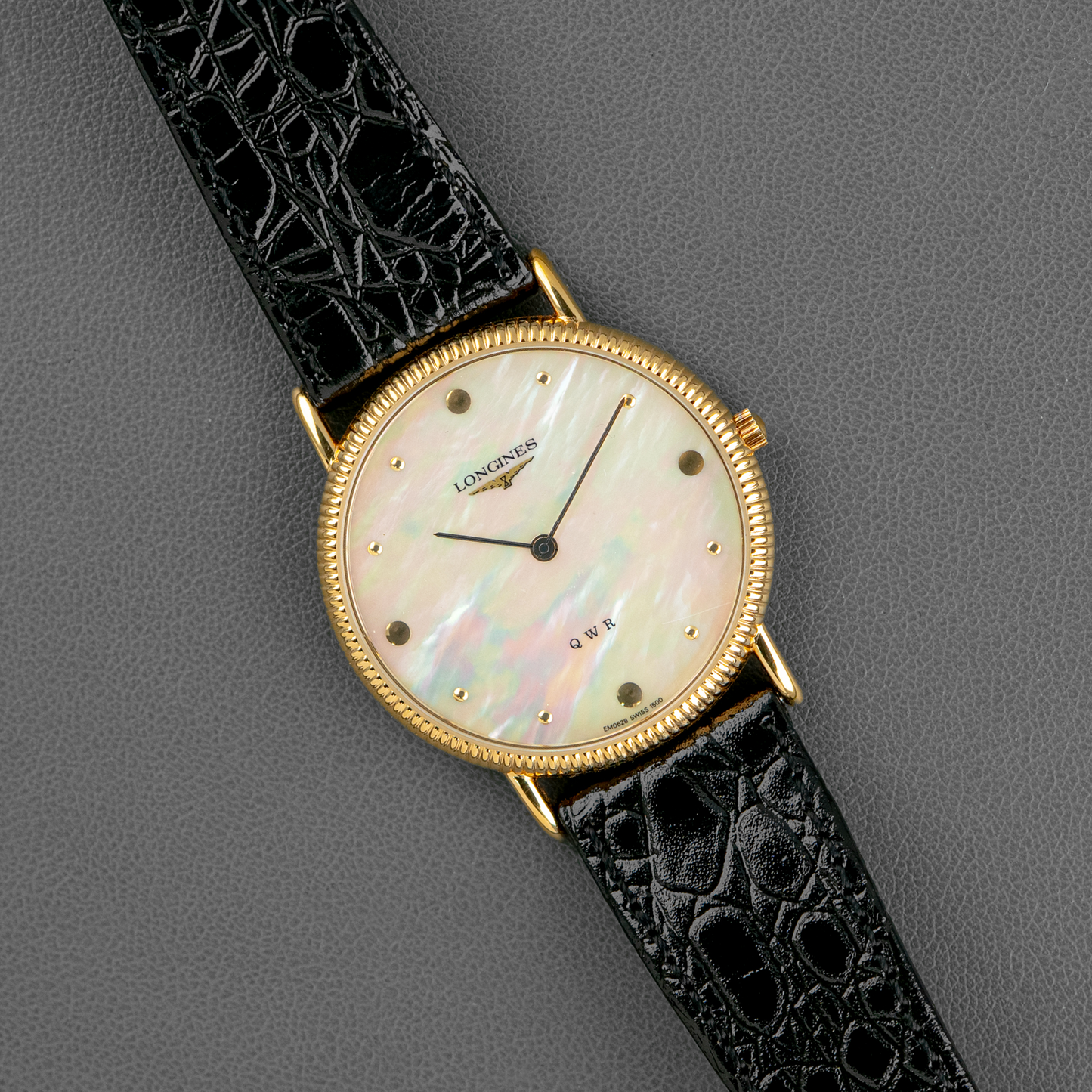 Longines Présence Quartz Mother of Pearl Gold Plated 33mm