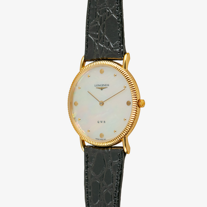 Longines Présence Quartz Mother of Pearl Gold Plated 33mm
