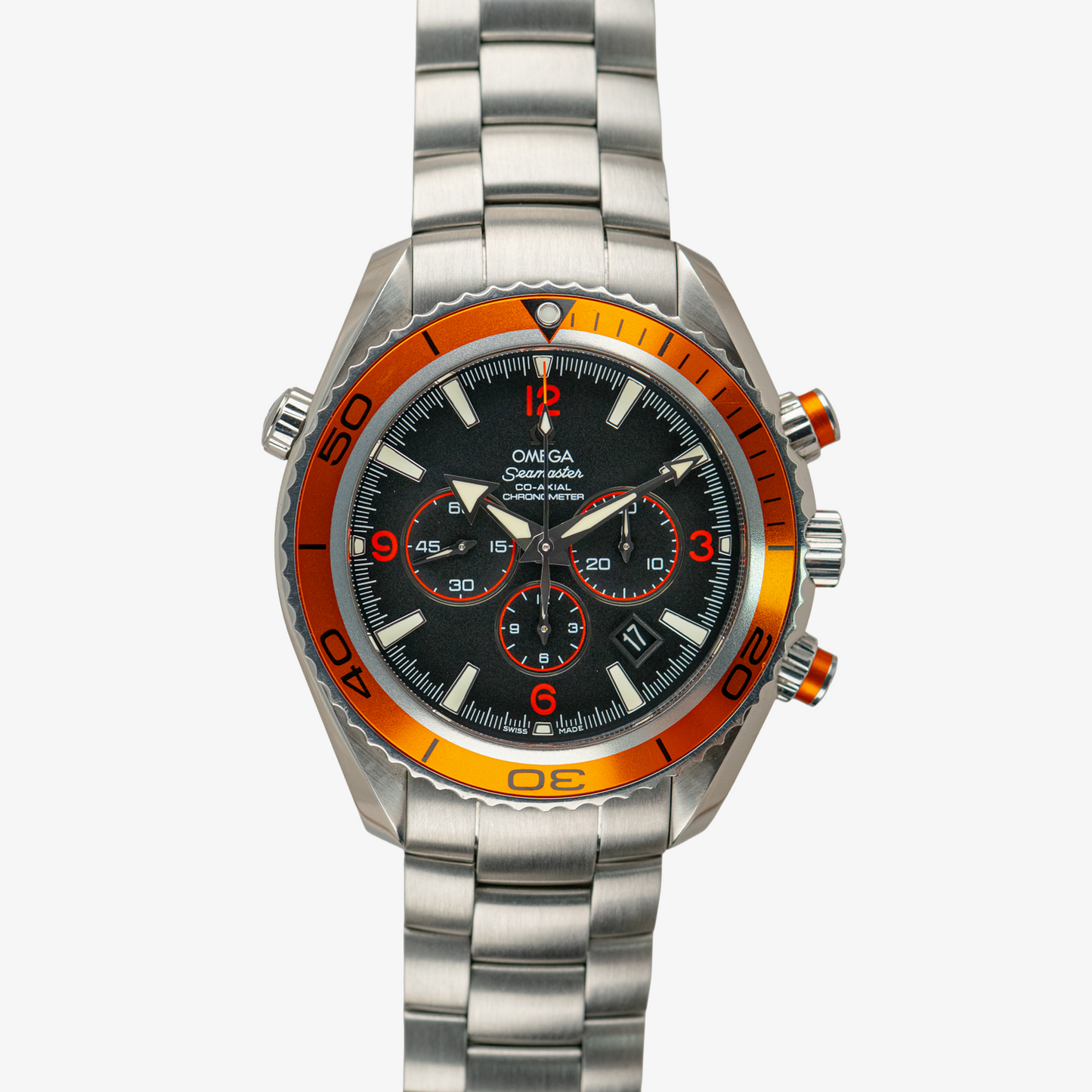 Omega Seamaster Planet Ocean Chronograph Black 45.5mm