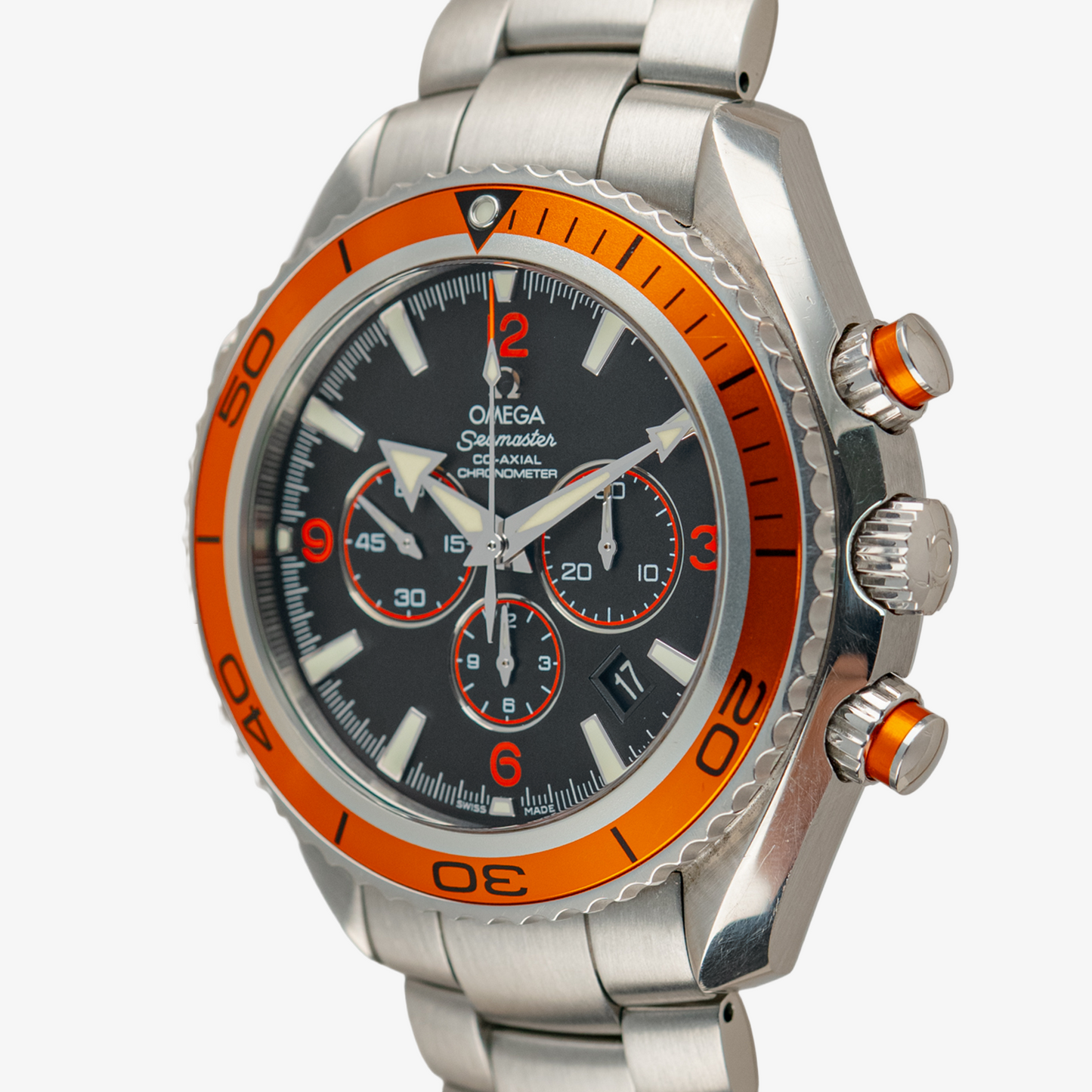 Omega Seamaster Planet Ocean Chronograph Black 45.5mm