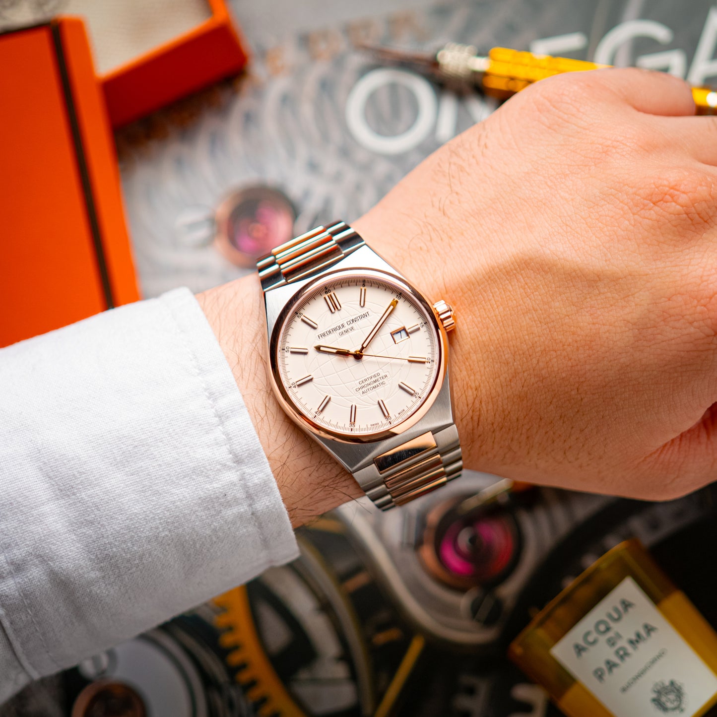 Frederique Constant Highlife Automatic COSC Two-Tone 41mm
