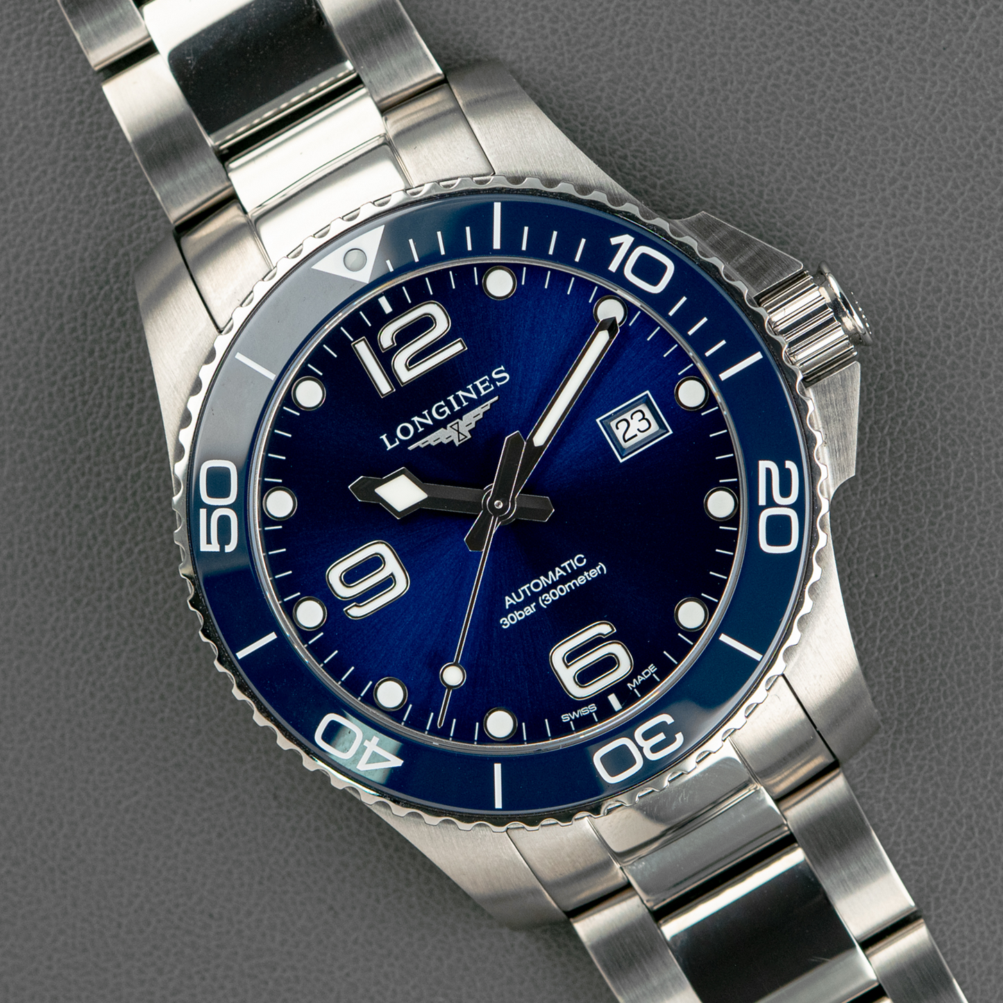 Longines HydroConquest Automatic Ceramic Blue Dial 43mm